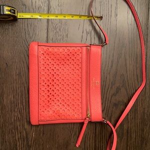 Kate Spade cross body bag Salmon bright pink